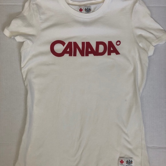 Vancouver 2010 Olympics T-shirt Hudson's Bay, Sz M - Picture 2 of 5